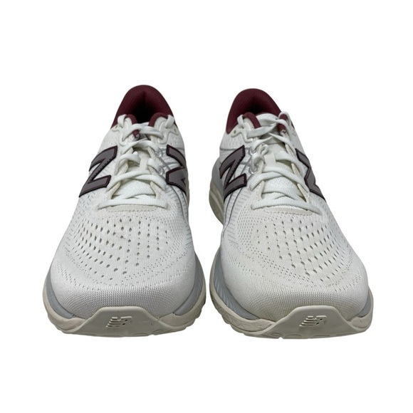 NEW BALANCE FRESH FOAM X 860V13 SEA SALT/WASHED BURGUNDY RUNNING SHOE W860S13 - Picture 3 of 9
